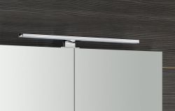 RIWA LED szafka z oświetleniem LED, 80x60x17cm, bezdotykowy, biała