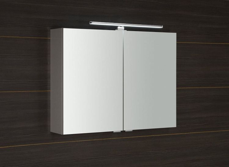 RIWA LED szafka z oświetleniem LED, 100x70x17cm, bezdotykowy, biała
