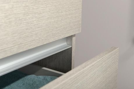 Przejdź do produktu LARGO szafka umywalkowa 89x50x45cm, dąb wenecki