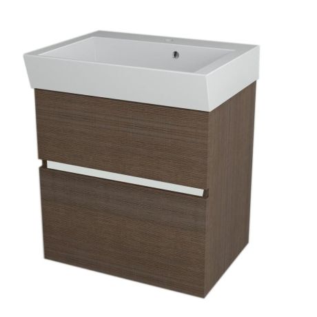 Przejdź do produktu LARGO szafka umywalkowa 59x60x41cm, sosna rustykalna