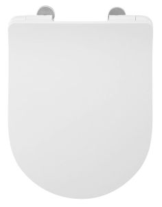 EDITA deska WC SLIM, duroplast SOFT CLOSE, biala