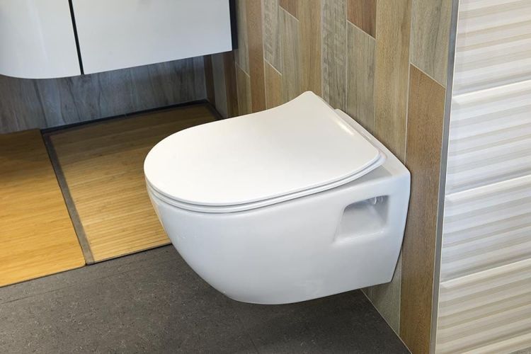 EDITA deska WC SLIM, duroplast SOFT CLOSE, biala