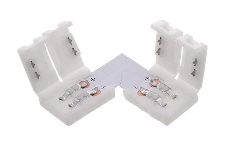 Złącze konektorowe L, do taśmy LED z chipem 5050