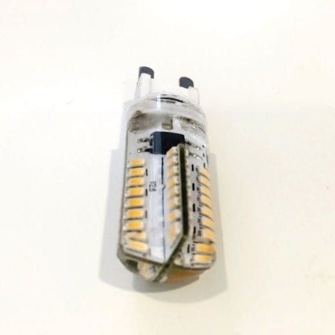 LED żarówka 3W, G9, 230V, ciepła biela, 200lm