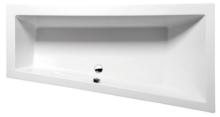 ANDRA R wanna asymetryczna 180x90x45cm, biała