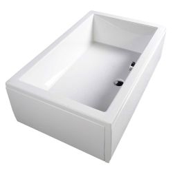 DEEP brodzik prysznicowy głęboki 100x75x26cm, biały