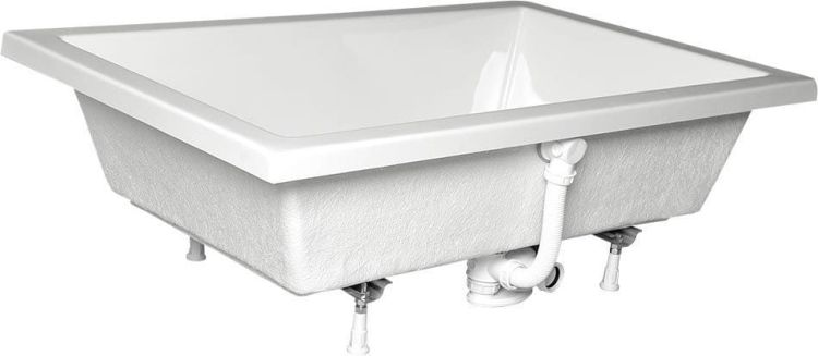 DEEP brodzik prysznicowy głęboki 100x75x26cm, biały