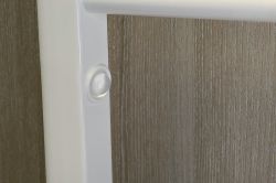 STYLO grzejnik łazienkowy z wieszakiem 500x1101mm, biały