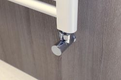 STYLO grzejnik łazienkowy z wieszakiem 500x1101mm, biały
