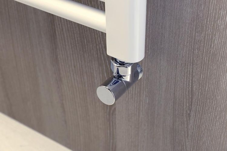 STYLO grzejnik łazienkowy z wieszakiem 500x1101mm, biały