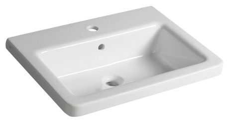 Przejdź do produktu CITY umywalka ceramiczna 60x45cm, biały
