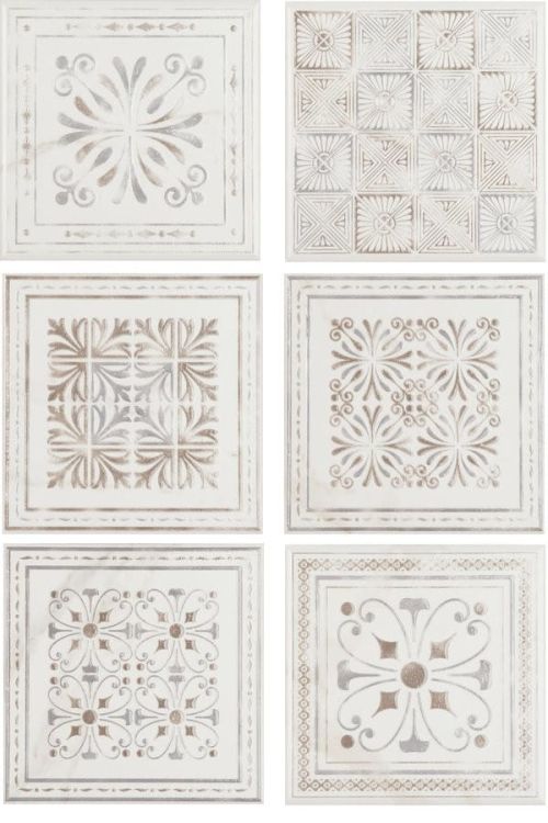 ETHERNAL Decor White 15x15 (1bal=1m2)