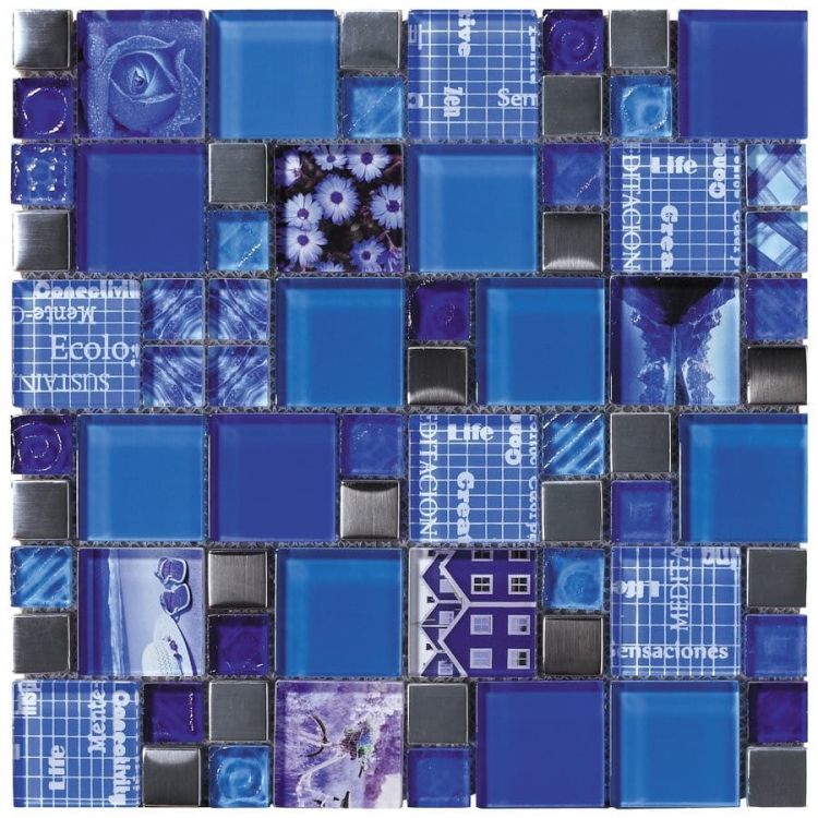 CARNAVAL Blue 30X30