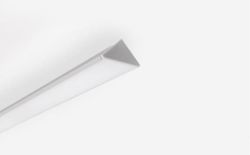 Obudowa mleczna płaskie LED profilu KL6367-2, 2m