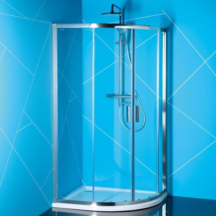 EASY LINE kabina prysznicowa półokrągła 1200x900mm, L/R, szkło czyste