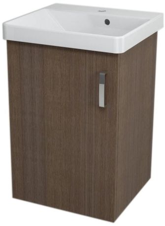 Przejdź do produktu THEIA szafka umywalkowa 46,4x70x43,5cm, 1 drzwiczki, sosna rustikalna