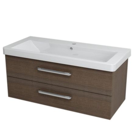 Przejdź do produktu THEIA Szafka umywalkowa 101,4x43,5x44,2cm, 2 szuflady, sosna rustykalna