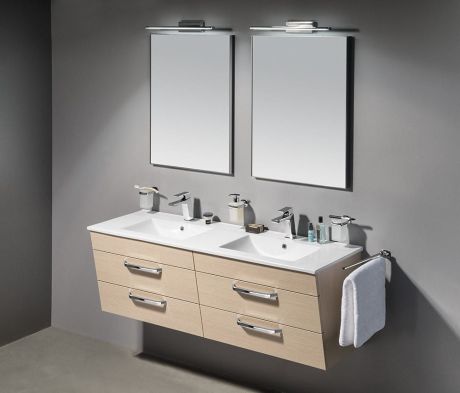 Przejdź do produktu KALI szafka umywalkowa 74x50x45cm, dąb wenecki (56078)
