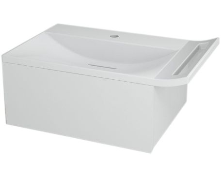 Przejdź do produktu ZEUS szafka umywalkowa z syfonem 60x26x45 cm, biała