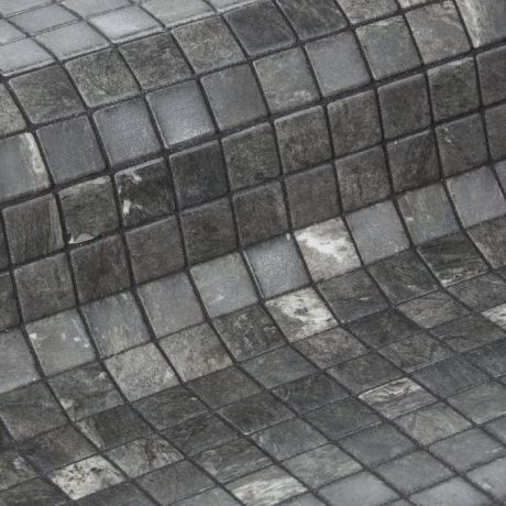 Przejdź do produktu ZEN Phyllite Glass mosaic 25x25 mm (plato 31,2x49,5) (bal.= 2,00m2)