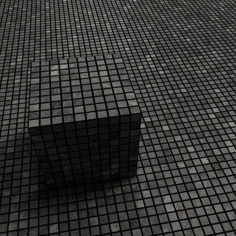 ZEN Phylitte Glass mosaic 25x25 mm (plato 31,2x49,5) (bal.= 2,00m2)