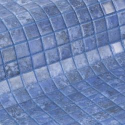 ZEN Bluestone Glass mosaic 25x25mm (plato 31,2x49,5) (bal.= 2,00m2)