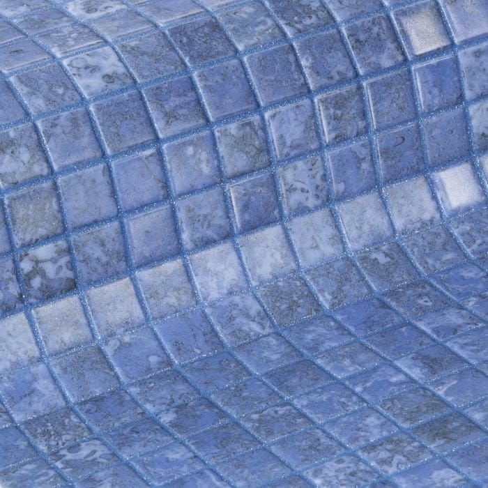 ZEN Bluestone Glass mosaic 25x25mm (plato 31,2x49,5) (bal.= 2,00m2)