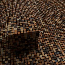 ZEN Riverstone Glass mosaic 25x25 mm (plato 31,2x49,5)