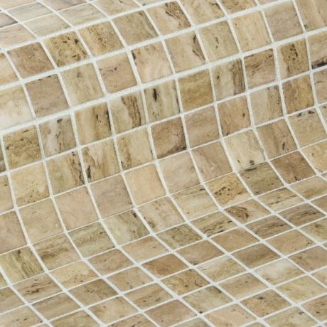 Przejdź do produktu ZEN Travertino Glass mosaic 25x25 mm (plato 31,2x49,5) (bal.= 2,00m2)