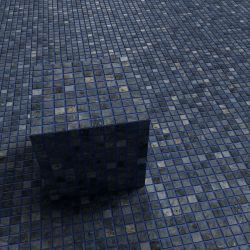ZEN Dolerite Glass mosaic 25x25 mm (plato 31,2x49,5)