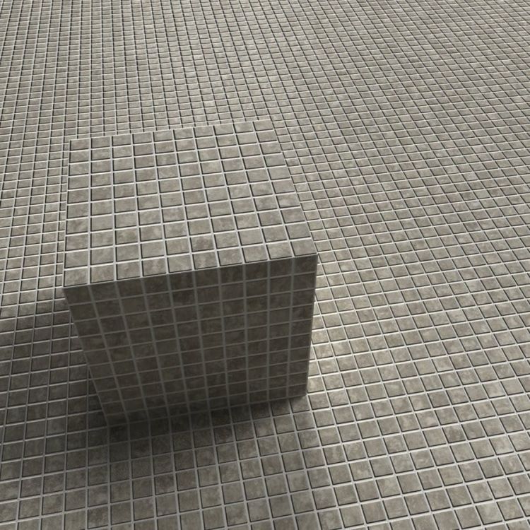 ZEN Ash Glass mosaic 25x25 mm (plato 31,2x49,5) (bal.= 2,00m2)