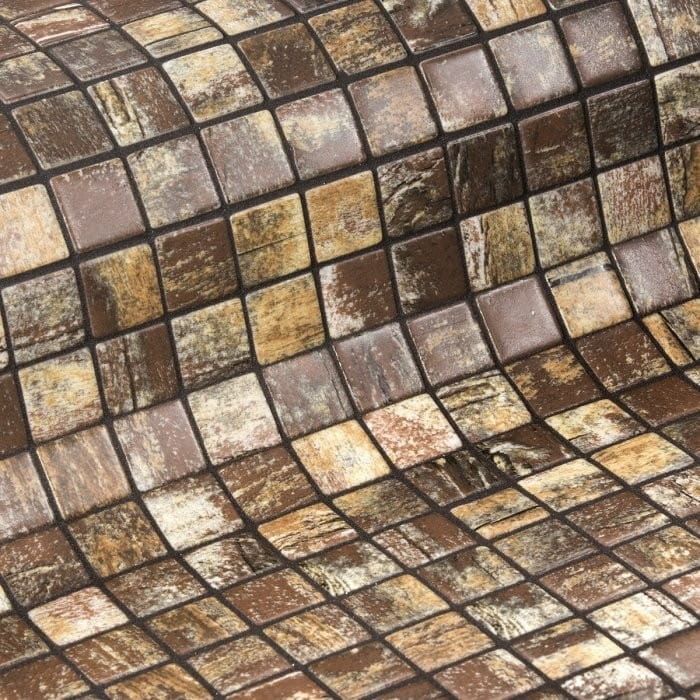 ZEN Rustic Glass mosaic 25x25 mm (plato 31,2x49,5) (bal.= 2,00m2)