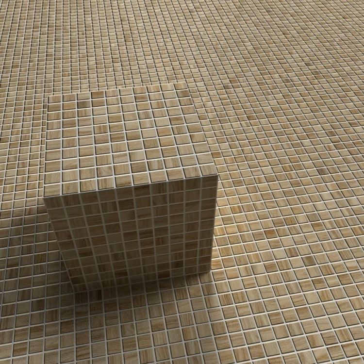 ZEN Oak Glass mosaic 25x25 mm (plato 31,2x49,5) (bal.= 2,00m2)