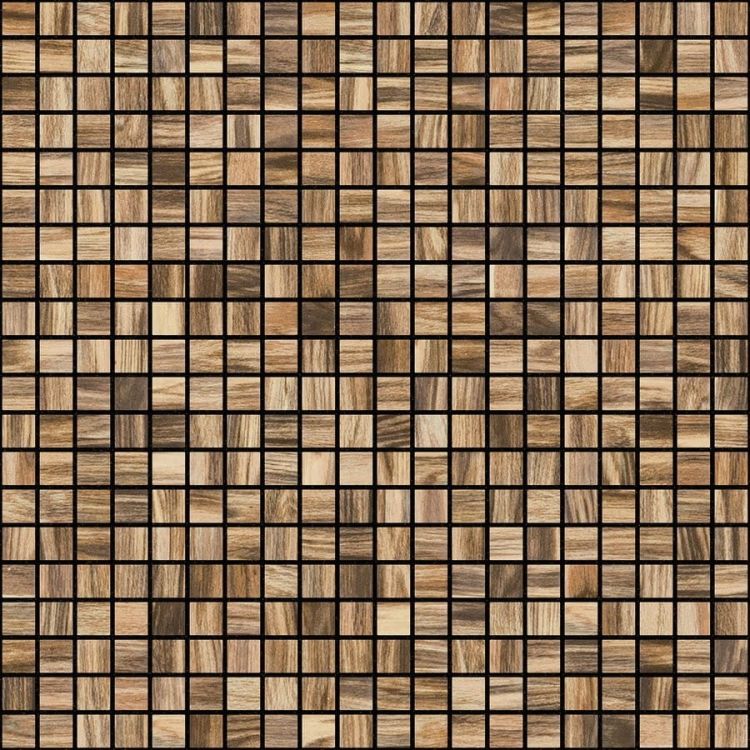 ZEN Palisandro Glass mosaic 25x25 mm (plato 31,2x49,5) (bal.= 2,00m2)