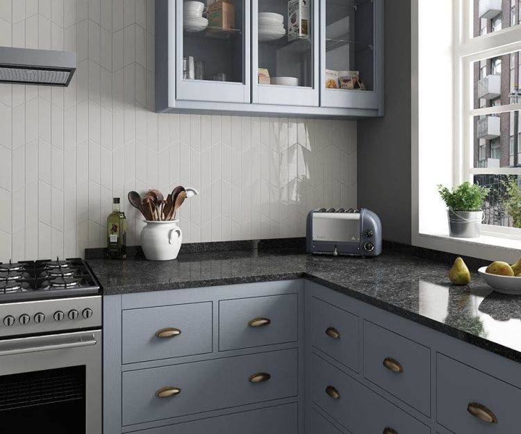 CHEVRON WALL White Matt Left 18,6x5,2 (EQ-3) (1bal=0,5m2)