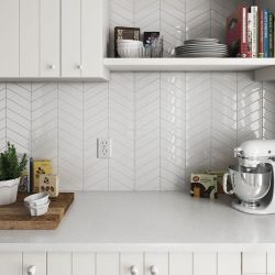 CHEVRON WALL White Matt Right 18,6x5,2 (EQ-3) (1bal=0,5m2)