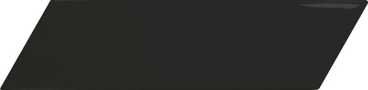 CHEVRON WALL Black Matt Left 18,6x5,2 (EQ-4) (1bal=0,5m2)