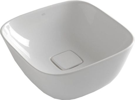 Przejdź do produktu SOFT umywalka ceramiczna nablatowa 42,5x18,5x42,5 cm, bez odpływu