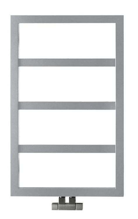 DENALI grzejnik 550x904mm, 292 W, srebrny ze strukturą