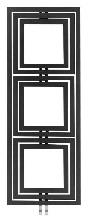 TRIPOLI grzejnik 600x1620mm, 741 W, antracyt