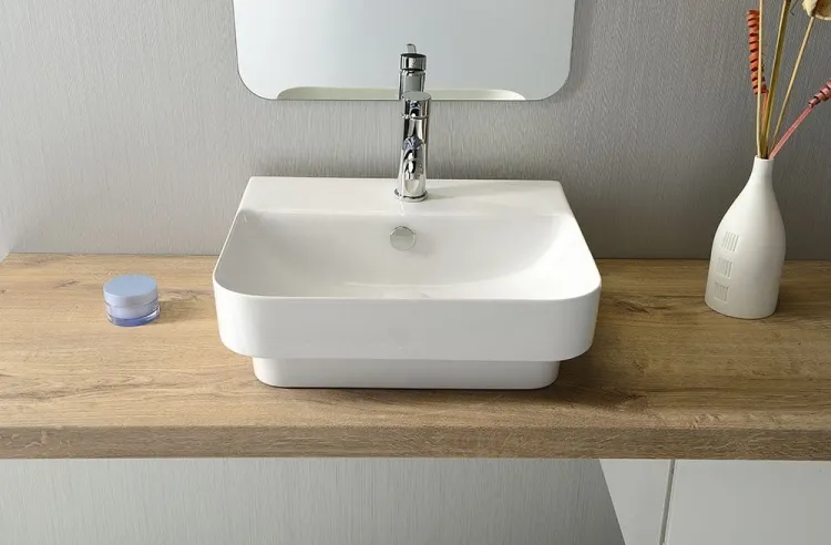 SOTT AQUA umywalka wpuszczana w blat 57 cm