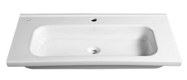 IDEAL umywalka ceramiczna bez przelewu 100x45 cm