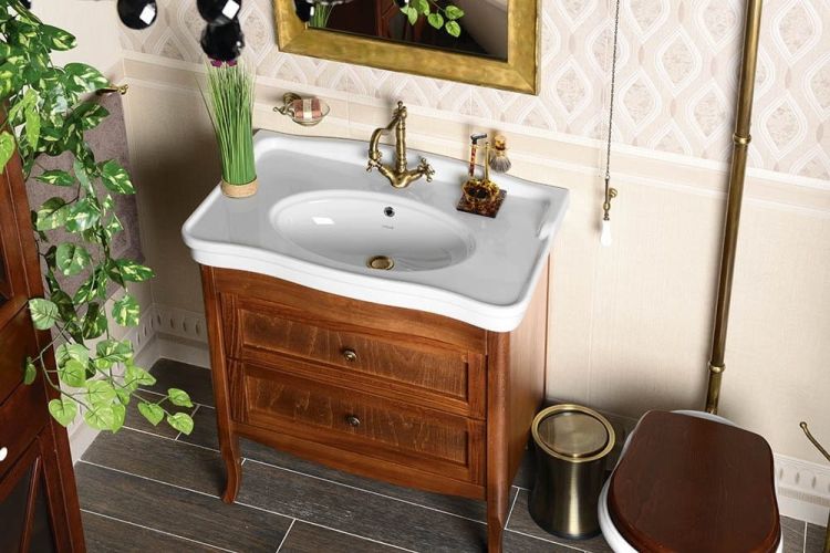 ANTIK umywalka ceramiczna 80x50 cm
