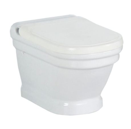 Przejdź do produktu ANTIK WC wiszące, 36x53cm, biały