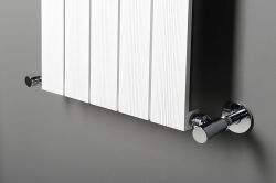 MIMOSA grzejnik aluminiowy 370x1500, biały RAL9016