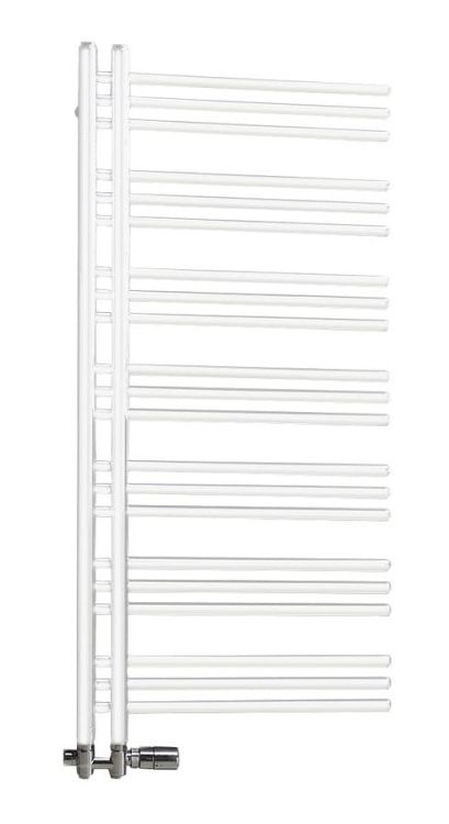 DORLION grzejnik łazienkowy 500x1200 mm, chrom/biały