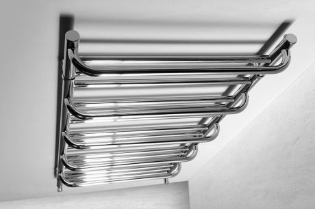 Przejdź do produktu MANISA grzejnik łazienkowy 600x1328mm, z pięcioma wieszakami na ręczniki, chrom