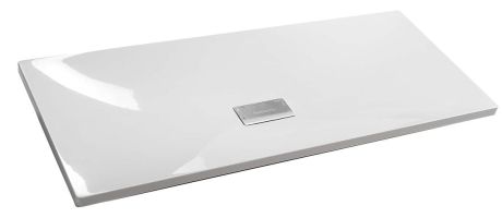Przejdź do produktu TONGA umywalka kompozytowa z pokrywą odpływu 121x50cm, biały