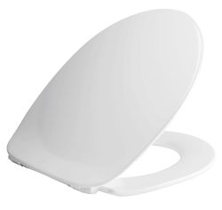 ADELE deska WC SLIM, duroplast SOFT CLOSE, biala