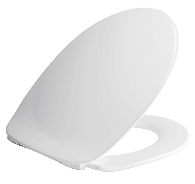 ADELE deska WC SLIM, duroplast SOFT CLOSE, biala